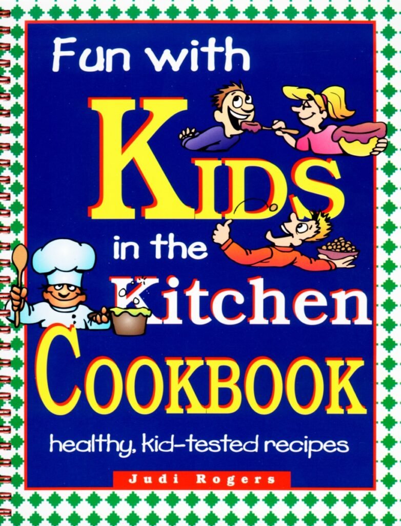 The cover for Kids in the Kitchen Cookbook